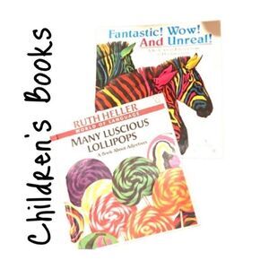 Childrens Books by Ruth Heller-Fantastic Wow and Unreal-Many Luscious Lollipops